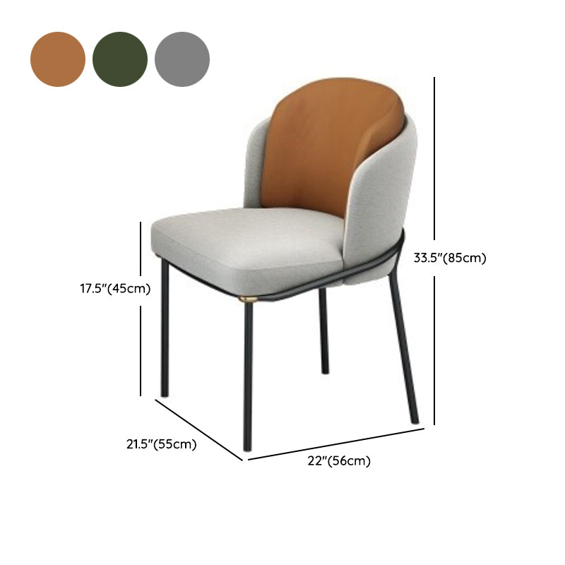 White Stone Dinette Set with Metal Base 1/3/4/5 Pieces Modern Round Table Set Clearhalo 'Dining Room Sets' 'Dining Tables & Seating' 'dining_room_set' 'furn' 'furn_dining_room_set' 'Furniture' 'Kitchen & Dining Furniture' 6241850