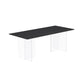 Moderne stenen top eettafel set 1/2/5 stuks dinette ingesteld voor keuken