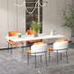 Modern Stone Top Dining Table Set 1/2/5 Pieces Dinette Set for Kitchen Clearhalo 'Dining Room Sets' 'Dining Tables & Seating' 'dining_room_set' 'furn' 'furn_dining_room_set' 'Furniture' 'Kitchen & Dining Furniture' 6241893