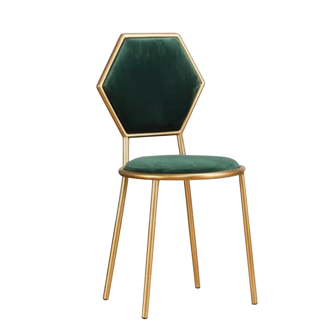 Solid Wood Dining Set with Velvet Chairs 1/3/5/7 Pieces Dinette Set for Home 1 Green Chair Clearhalo 'Dining Room Sets' 'Dining Tables & Seating' 'dining_room_set' 'furn' 'furn_dining_room_set' 'Furniture' 'Kitchen & Dining Furniture' 6241989