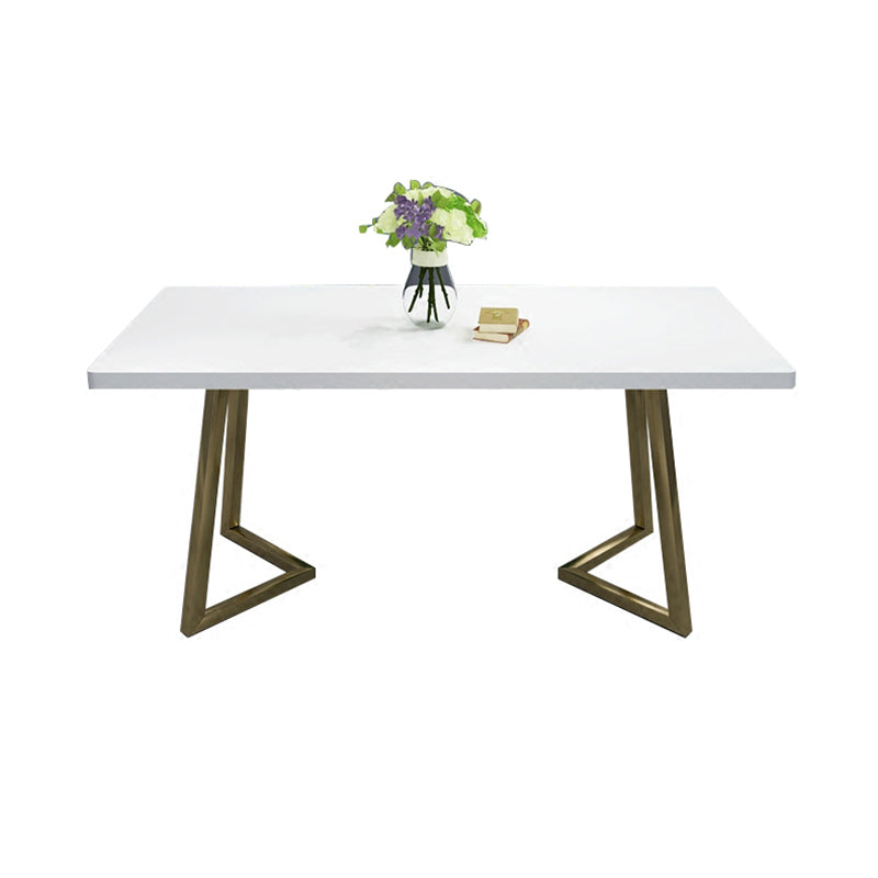 Solid Wood Dining Set with Velvet Chairs 1/3/5/7 Pieces Dinette Set for Home White 79"L x 31"W Clearhalo 'Dining Room Sets' 'Dining Tables & Seating' 'dining_room_set' 'furn' 'furn_dining_room_set' 'Furniture' 'Kitchen & Dining Furniture' 6241993