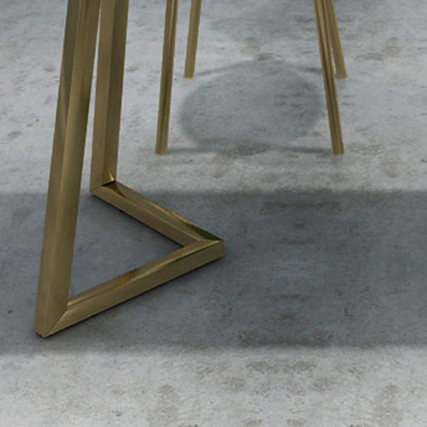 Solid Wood Dining Set with Velvet Chairs 1/3/5/7 Pieces Dinette Set for Home Clearhalo 'Dining Room Sets' 'Dining Tables & Seating' 'dining_room_set' 'furn' 'furn_dining_room_set' 'Furniture' 'Kitchen & Dining Furniture' 6241996