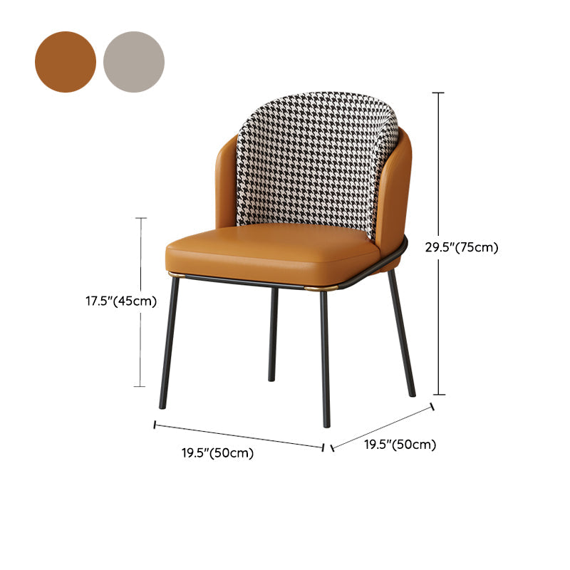 Runde Esstisch Set mit Metallbasis 1/5 Stücke moderne Esseet -Set für Küche