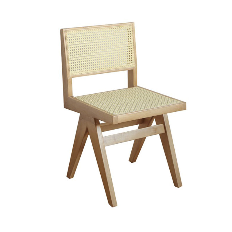 Holz Top Esstisch Set mit Acrylbasi