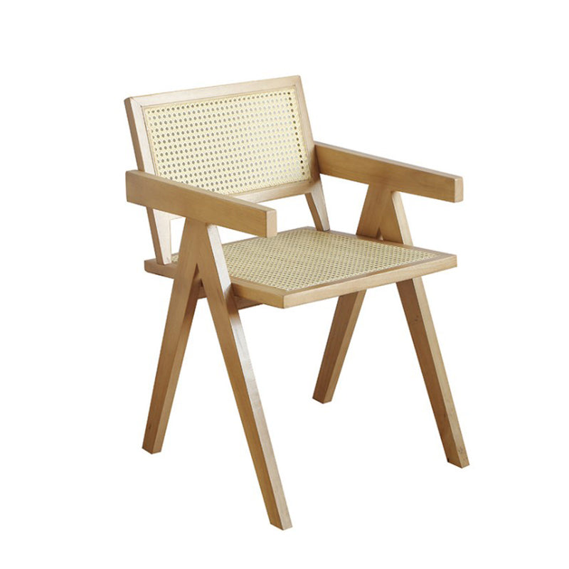 Holz Top Esstisch Set mit Acrylbasi