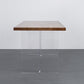 Holz Top Esstisch Set mit Acrylbasi