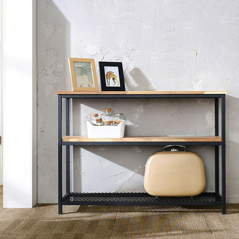 Tavolo di accento della console moderna di metà secolo Antique di divani console di finitura in legno