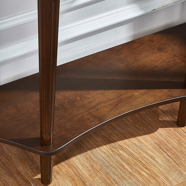 Mid-Century Modern Console Table Antique Finish Console Sofa Table Clearhalo 'Console Tables' 'console_tables' 'Entry & Mudroom Furniture' 'furn' 'furn_console_tables' 'Furniture' 6242100