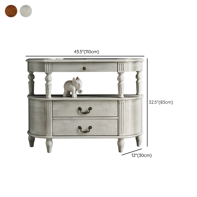 Tavolo di accento della console moderna di metà secolo