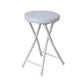 Modern Counter Chair Foldable Bistro Round Shape Cushion Chair with Metal 4 Legs Clearhalo 'Bar Furniture' 'Bar Stools' 'bar_stools' 'furn' 'furn_bar_stools' 'Furniture' 'Kitchen & Dining Furniture' 6244355