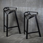 Industrial Low Back Counter Stools Metal Counter Height Stools for Home Use Clearhalo 'Bar Furniture' 'Bar Stools' 'bar_stools' 'furn' 'furn_bar_stools' 'Furniture' 'Kitchen & Dining Furniture' 6244490