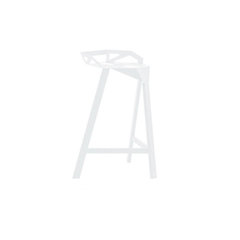 Industrial Low Back Counter Stools Metal Counter Height Stools for Home Use Clearhalo 'Bar Furniture' 'Bar Stools' 'bar_stools' 'furn' 'furn_bar_stools' 'Furniture' 'Kitchen & Dining Furniture' 6244498