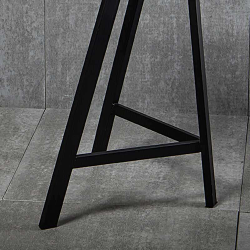 Industrial Low Back Counter Stools Metal Counter Height Stools for Home Use Clearhalo 'Bar Furniture' 'Bar Stools' 'bar_stools' 'furn' 'furn_bar_stools' 'Furniture' 'Kitchen & Dining Furniture' 6244508