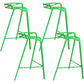 Industrial Low Back Counter Stools Metal Counter Height Stools for Home Use Green 4 Piece Set Bar Stool(30"H) Clearhalo 'Bar Furniture' 'Bar Stools' 'bar_stools' 'furn' 'furn_bar_stools' 'Furniture' 'Kitchen & Dining Furniture' 6244553
