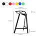 Industrial Low Back Counter Stools Metal Counter Height Stools for Home Use Clearhalo 'Bar Furniture' 'Bar Stools' 'bar_stools' 'furn' 'furn_bar_stools' 'Furniture' 'Kitchen & Dining Furniture' 6244557