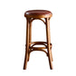 Industrial Solid Wood Counter Stool Velvet Counter Height Stools for Home Use Clearhalo 'Bar Furniture' 'Bar Stools' 'bar_stools' 'furn' 'furn_bar_stools' 'Furniture' 'Kitchen & Dining Furniture' 6244587