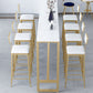 Contemporary Style Upholstered Counter Stool Bar-height Bar Stool with Metal Legs Clearhalo 'Bar Furniture' 'Bar Stools' 'bar_stools' 'furn' 'furn_bar_stools' 'Furniture' 'Kitchen & Dining Furniture' 6244696