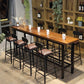 Contemporary Style Counter-height Stool Living Room Bar Stool with Metal Legs