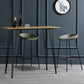 Contemporary Faux Leather Counter Stool Counter Height Bar Stool with Footrest Clearhalo 'Bar Furniture' 'Bar Stools' 'bar_stools' 'furn' 'furn_bar_stools' 'Furniture' 'Kitchen & Dining Furniture' 6244977