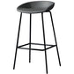 Contemporary Faux Leather Counter Stool Counter Height Bar Stool with Footrest Clearhalo 'Bar Furniture' 'Bar Stools' 'bar_stools' 'furn' 'furn_bar_stools' 'Furniture' 'Kitchen & Dining Furniture' 6244980