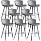 Contemporary Armless Bar Stool Faux Leather Bar Stool for Living Room Grey 8 Piece Set Bar Stool(30"H) Clearhalo 'Bar Furniture' 'Bar Stools' 'bar_stools' 'furn' 'furn_bar_stools' 'Furniture' 'Kitchen & Dining Furniture' 6245226