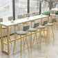 Scandinavian Upholstered Counter Stool Round Bar-height Bar Stool for Indoor Clearhalo 'Bar Furniture' 'Bar Stools' 'bar_stools' 'furn' 'furn_bar_stools' 'Furniture' 'Kitchen & Dining Furniture' 6245750