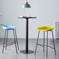 Contemporary Low Back Armless Bar Stool Plastic Bar Stool with Metal Legs Clearhalo 'Bar Furniture' 'Bar Stools' 'bar_stools' 'furn' 'furn_bar_stools' 'Furniture' 'Kitchen & Dining Furniture' 6245796
