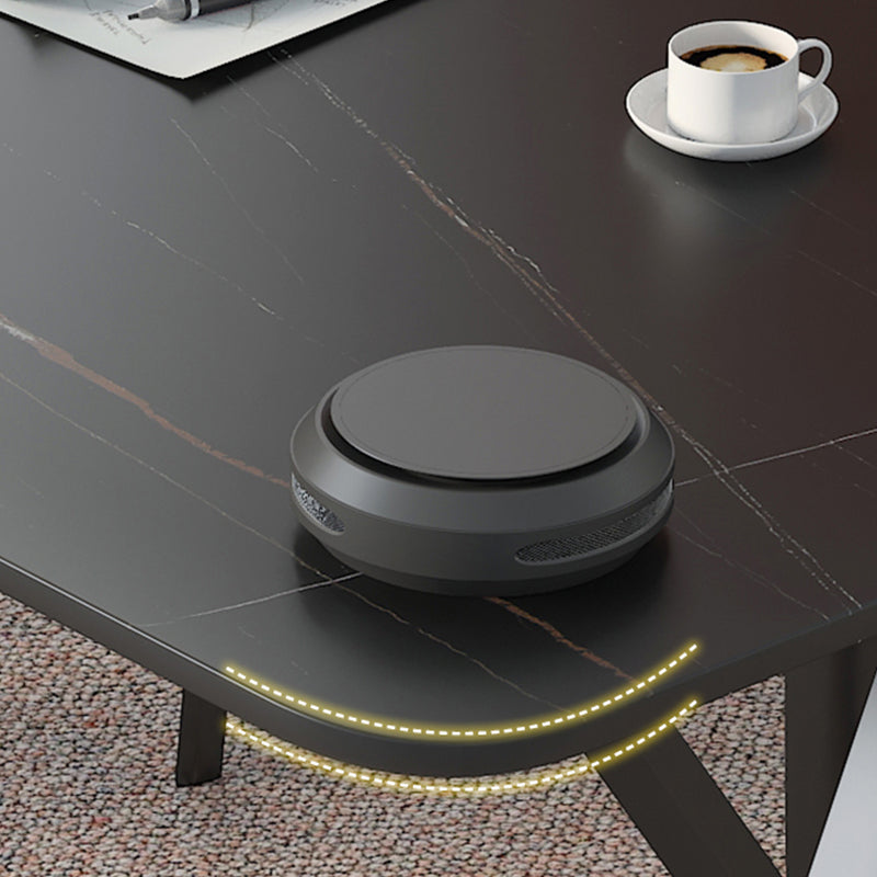 Bureau d'écriture en pierre industrielle bureau de bureau rectangulaire pour la maison