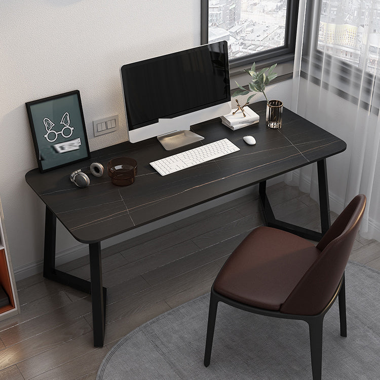 Bureau industriel rectangulaire du bureau à domicile avec des jambes en métal