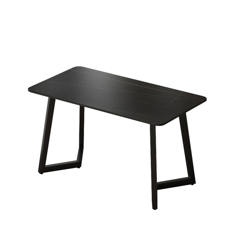 Bureau industriel rectangulaire du bureau à domicile avec des jambes en métal