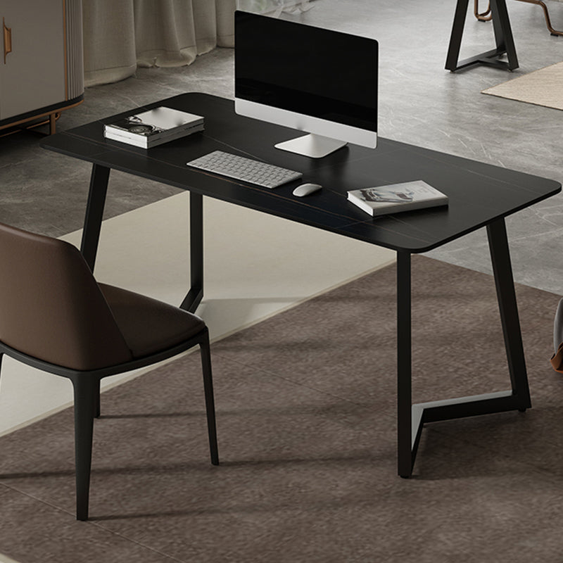 Bureau industriel rectangulaire du bureau à domicile avec des jambes en métal