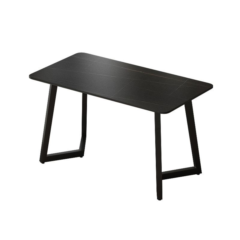 Bureau industriel rectangulaire du bureau à domicile avec des jambes en métal