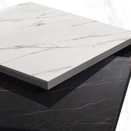 Scrivania rettangolare industriale scrivania per home office con gambe metalliche