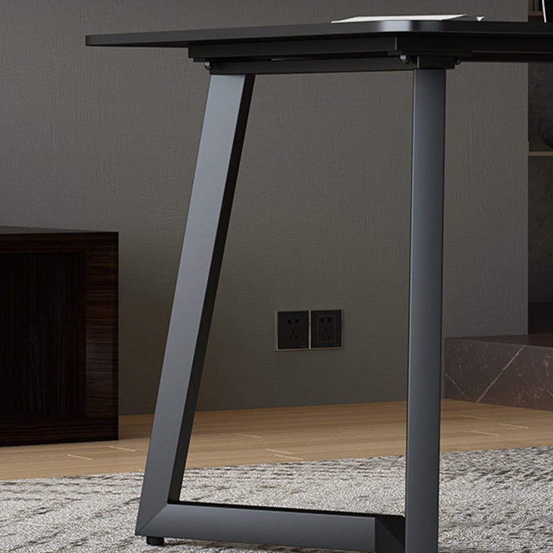 Bureau industriel rectangulaire du bureau à domicile avec des jambes en métal