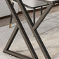 Industrial Rectangular Writing Desk Marble Office Desk with Metal Legs Clearhalo 'furn' 'furn_office_desk' 'Furniture' 'Office Desks' 'Office Furniture' 'office_desk' 6246531