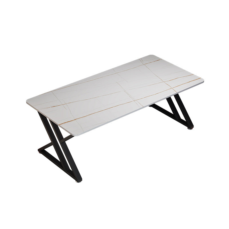 Rechthoekige woning schrijven bureau moderne stijl stenen gaming bureau