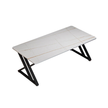 Rechthoekige woning schrijven bureau moderne stijl stenen gaming bureau