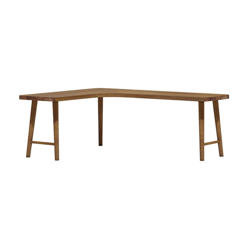 Mesa de escritura de madera sólida mesa de trabajo de estilo moderno para dormitorio