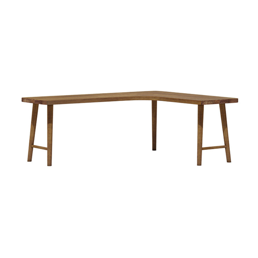 Mesa de escritura de madera sólida mesa de trabajo de estilo moderno para dormitorio