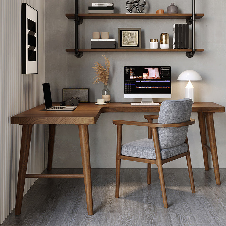 Table d'écriture en bois massif de chambre