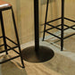 Industrial Brown Solid Wood Table Bar Dining Table for Kitchen Living Room Clearhalo 'Bar Furniture' 'Bar Tables' 'bar_tables' 'furn' 'furn_bar_tables' 'Furniture' 'Kitchen & Dining Furniture' 6246900