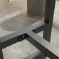Industrial Metal Base Bar Table Black Iron Solid Wood Pub Table for Patio Clearhalo 'Bar Furniture' 'Bar Tables' 'bar_tables' 'furn' 'furn_bar_tables' 'Furniture' 'Kitchen & Dining Furniture' 6247163