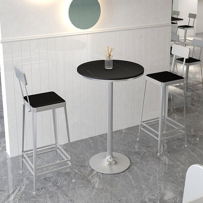 Glam Pub Table Round voetstuktafel voor binnen- en breekroom