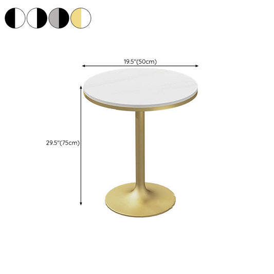 Glam Pub Table Round voetstuktafel voor binnen- en breekroom