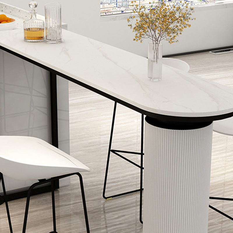 Specialty Bar Table Bar Height Contemporary Pub Table for Indoor Clearhalo 'Bar Furniture' 'Bar Tables' 'bar_tables' 'furn' 'furn_bar_tables' 'Furniture' 'Kitchen & Dining Furniture' 6247309