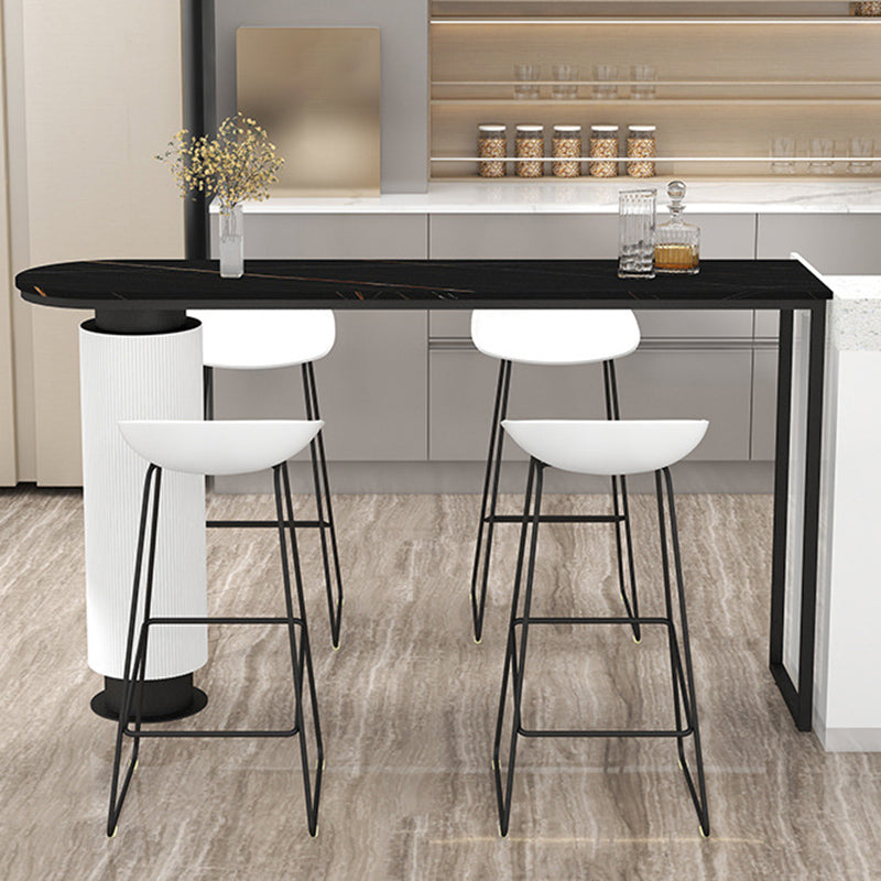 Specialty Bar Table Bar Height Contemporary Pub Table for Indoor Clearhalo 'Bar Furniture' 'Bar Tables' 'bar_tables' 'furn' 'furn_bar_tables' 'Furniture' 'Kitchen & Dining Furniture' 6247317