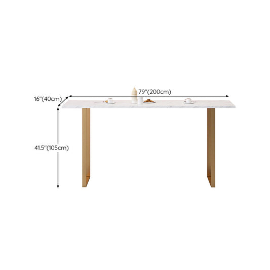 Tavolo da tavolo da pub glam rettangolo di altezza tavolo da bar per bar e room