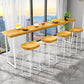 Rectangle Bar Table Bar Height Contemporary Solid Wood Pub Table for Indoor Clearhalo 'Bar Furniture' 'Bar Tables' 'bar_tables' 'furn' 'furn_bar_tables' 'Furniture' 'Kitchen & Dining Furniture' 6247382