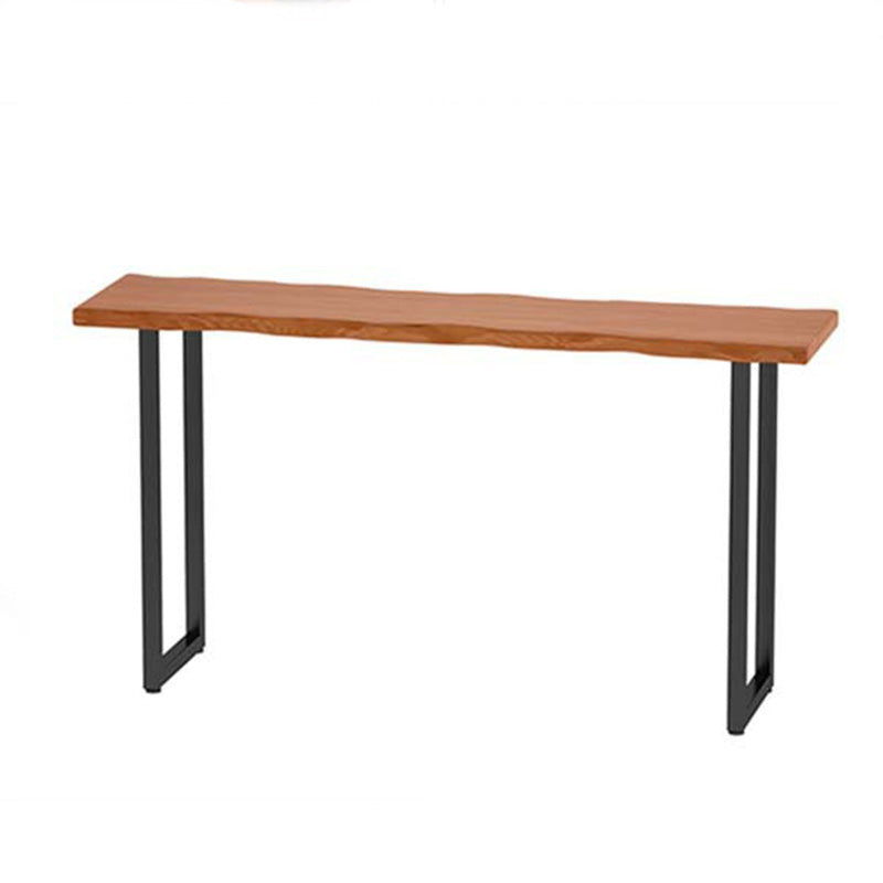 Modern Bar-height Table with Black Base 41.3-inch Height Table Base Bar Table Without Chairs Clearhalo 'Bar Furniture' 'Bar Tables' 'bar_tables' 'furn' 'furn_bar_tables' 'Furniture' 'Kitchen & Dining Furniture' 6247429