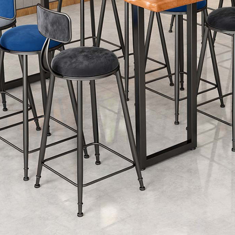 Modern Bar-height Table with Black Base 41.3-inch Height Table Base Bar Table Clearhalo 'Bar Furniture' 'Bar Tables' 'bar_tables' 'furn' 'furn_bar_tables' 'Furniture' 'Kitchen & Dining Furniture' 6247435